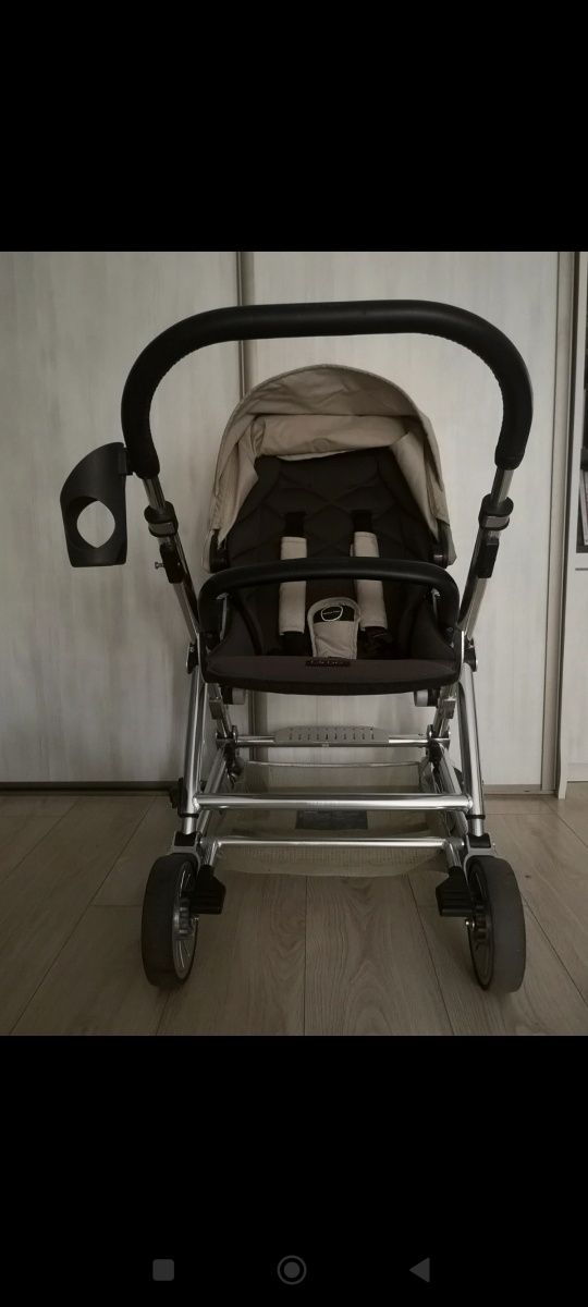 Wózek spacerowy Mamas&Pas Urbo+ fotelik samochodowy MaxiCosi CabrioFix