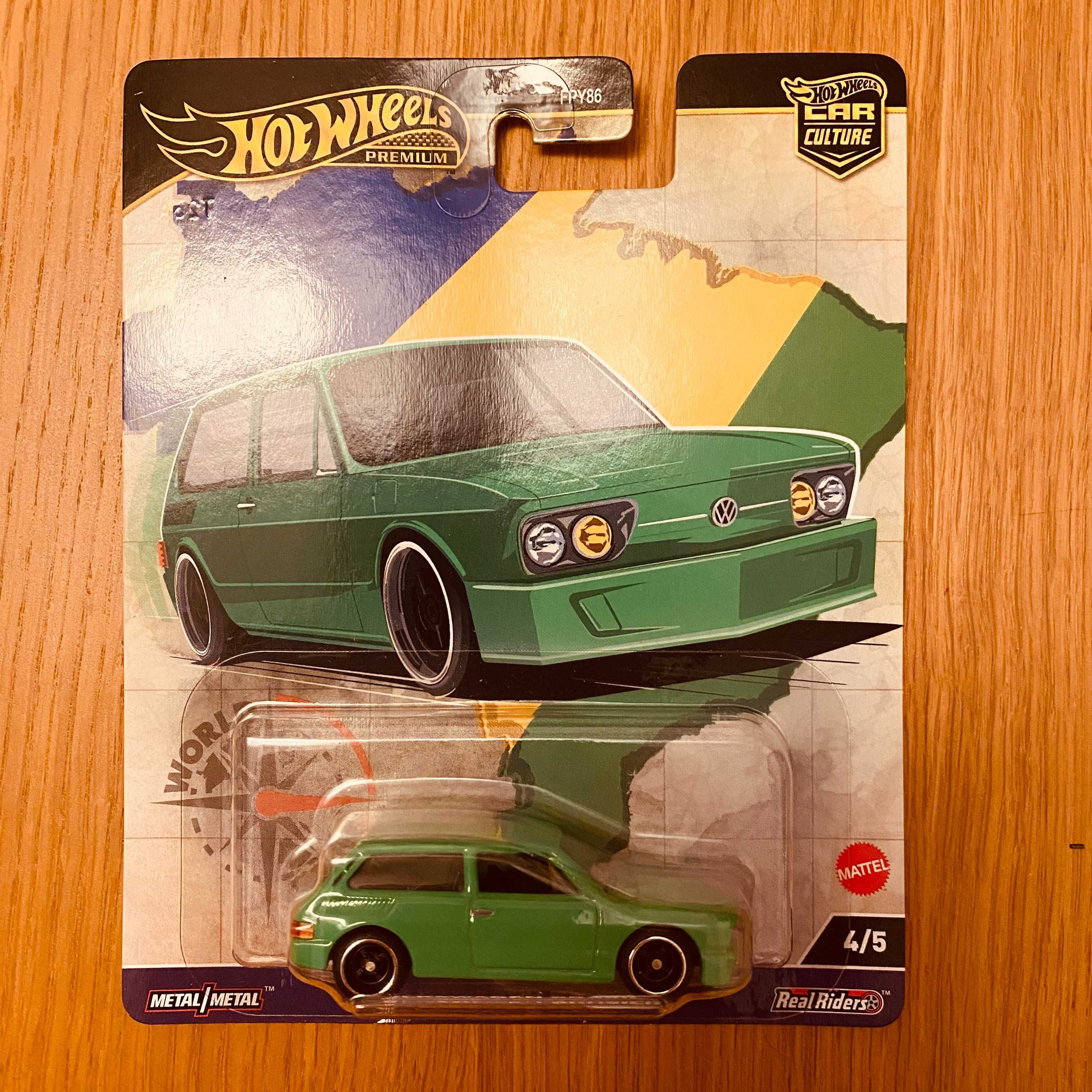 Hot Wheels Real Riders Volkswagen Brasilia
