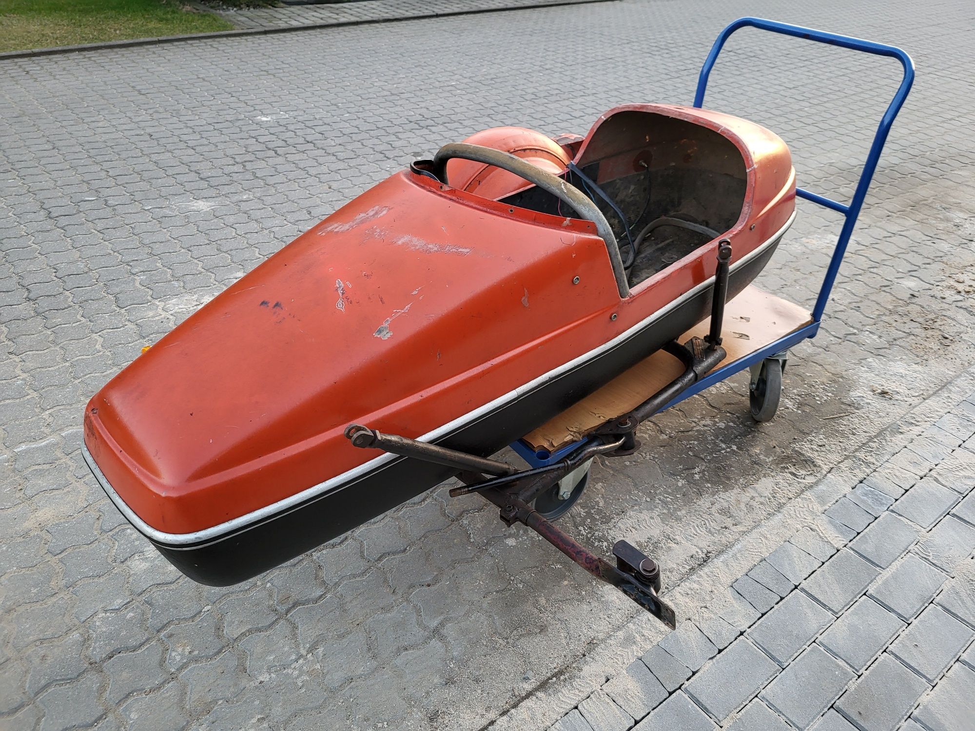 Wózek velorex 562 gondola kosz jawa
