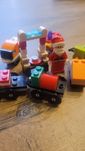 Świąteczne Lego City Mikołaj Gwiazdor pojazdy kolejka