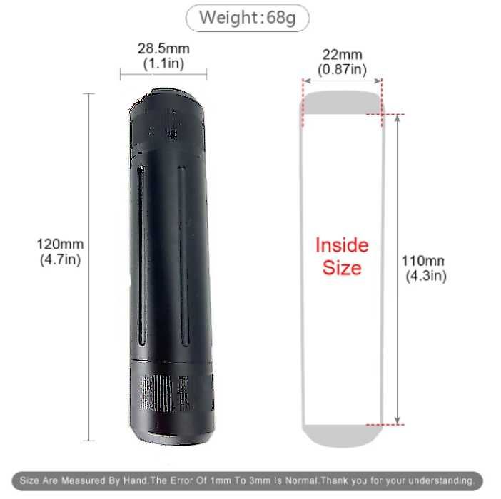 ••• EDC Контейнер Герметичный | Капсула Таблетница, Брелок Бокс (Кейс)