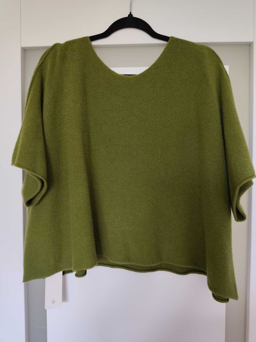 bluzka sweter na krótki rękaw rozmiar uniwersalny