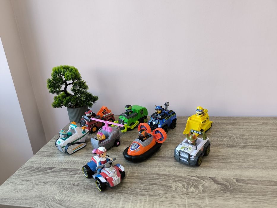 Щенячий патруль оригінал  Машинки героїв з щенятами