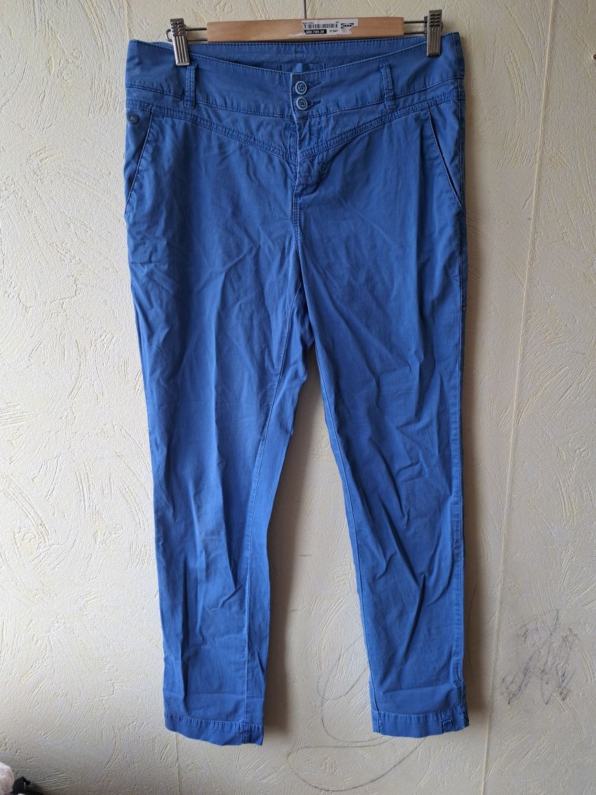 MAC błękitne spodnie 38 30 Chrissy