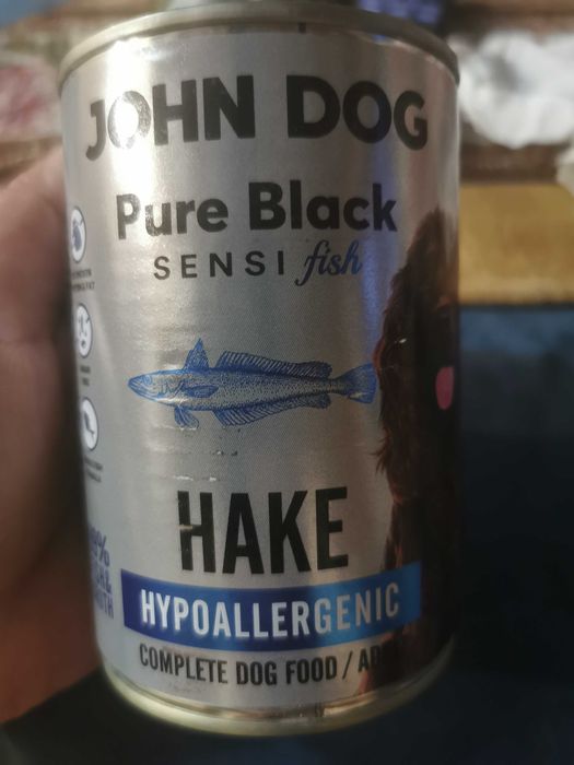 John Dog Pure Black Sensi Fish