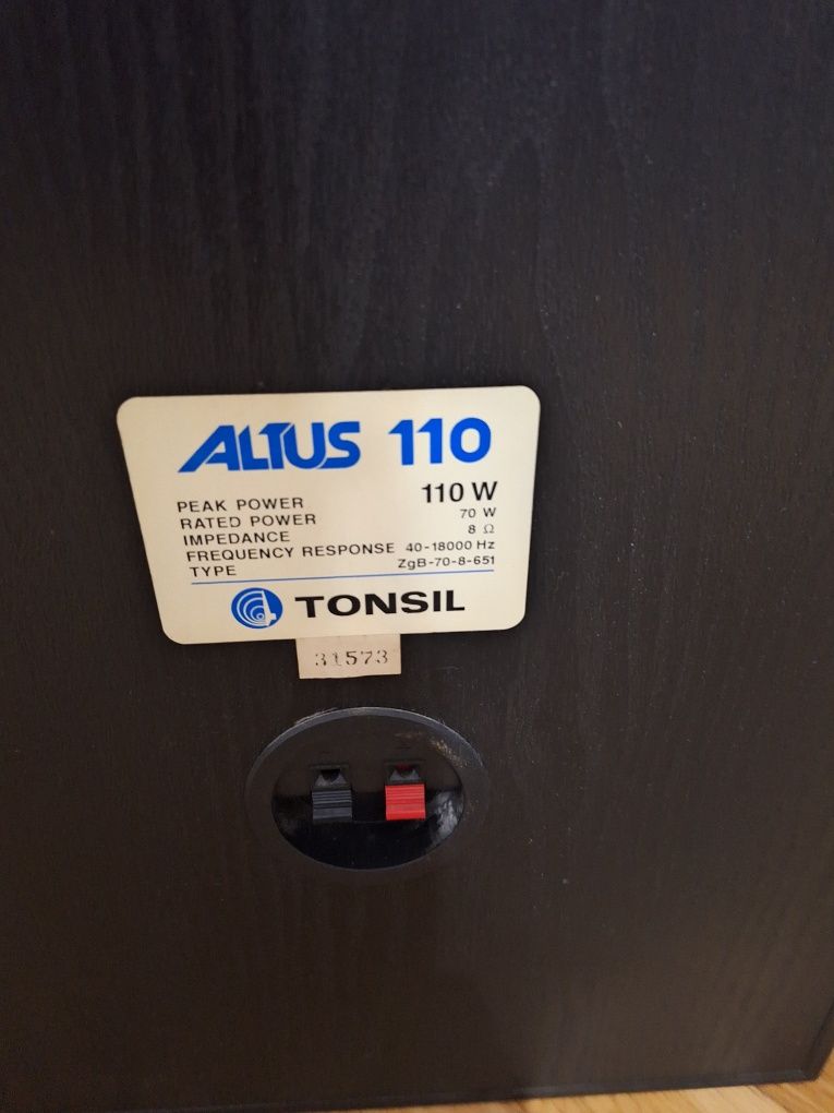Kolumny Altus Tonsil 110 Gold edition nowe na gwarancji