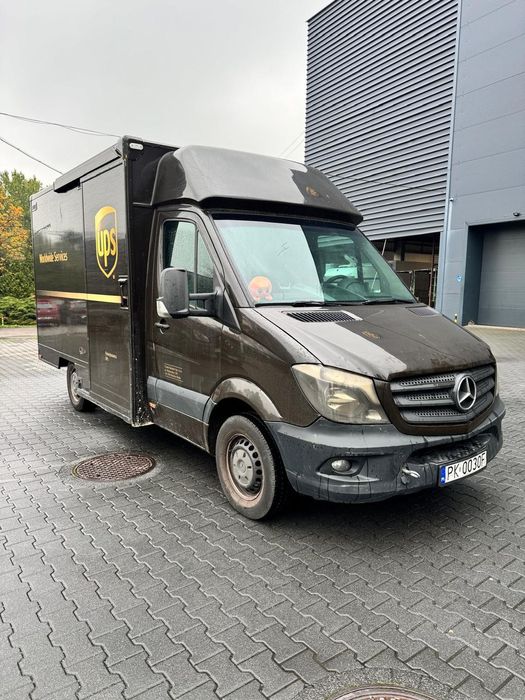Mercedes-Benz Sprinter 313 cdi  UPS Post Foodtruck Koffer- uszkodzony silnik