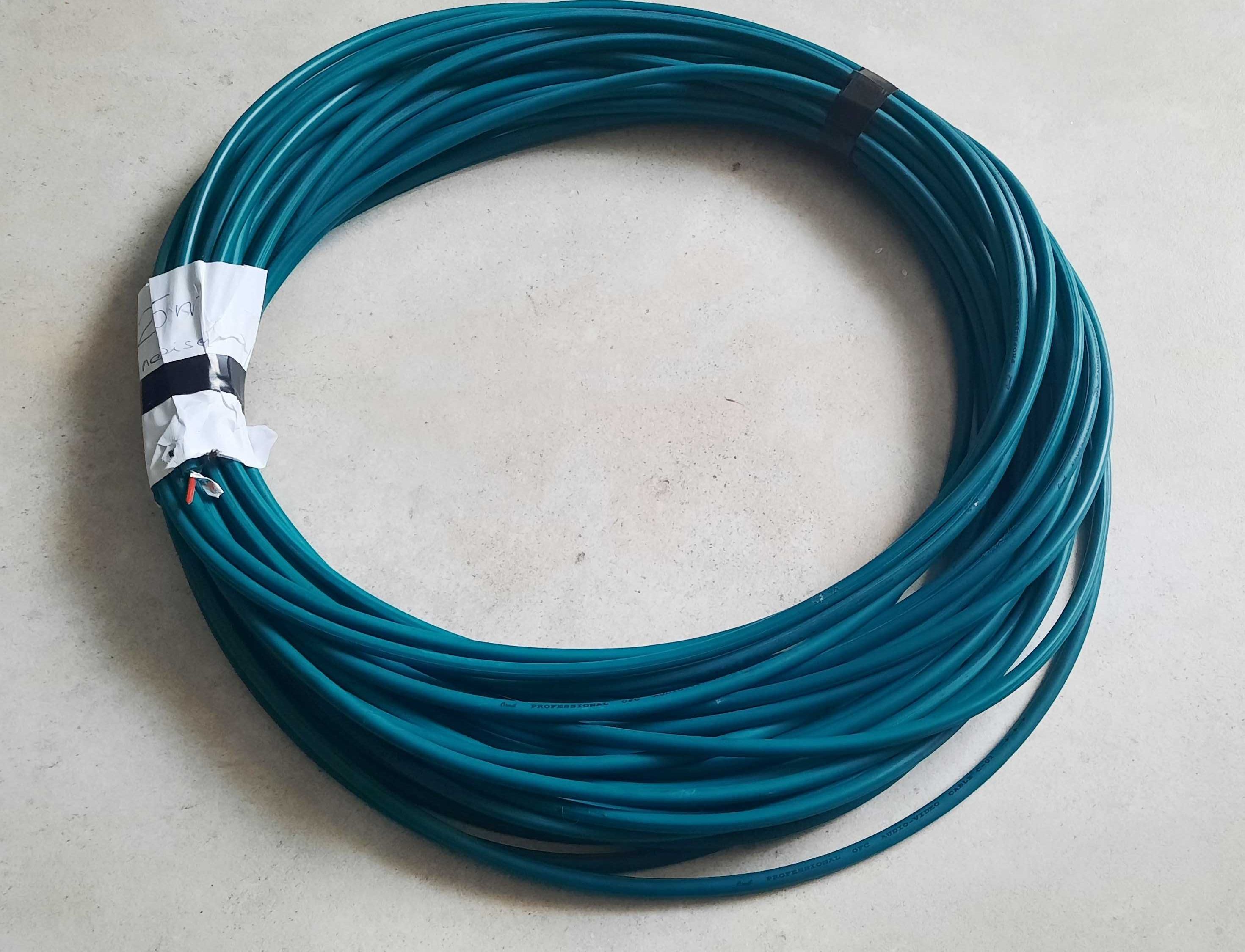 25 metrów przewodu: CAMIL profesjonal OFC AUDIO-VIDEO CABLE C-01