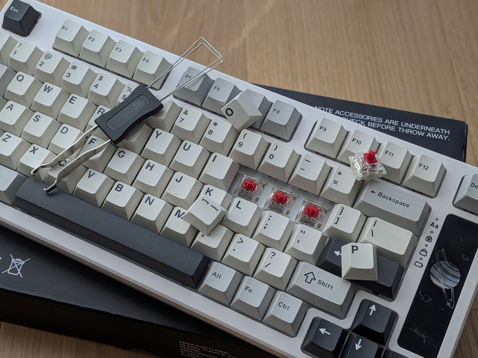 Teclado Gaming Wireless - Yunzii YZ75 Pro