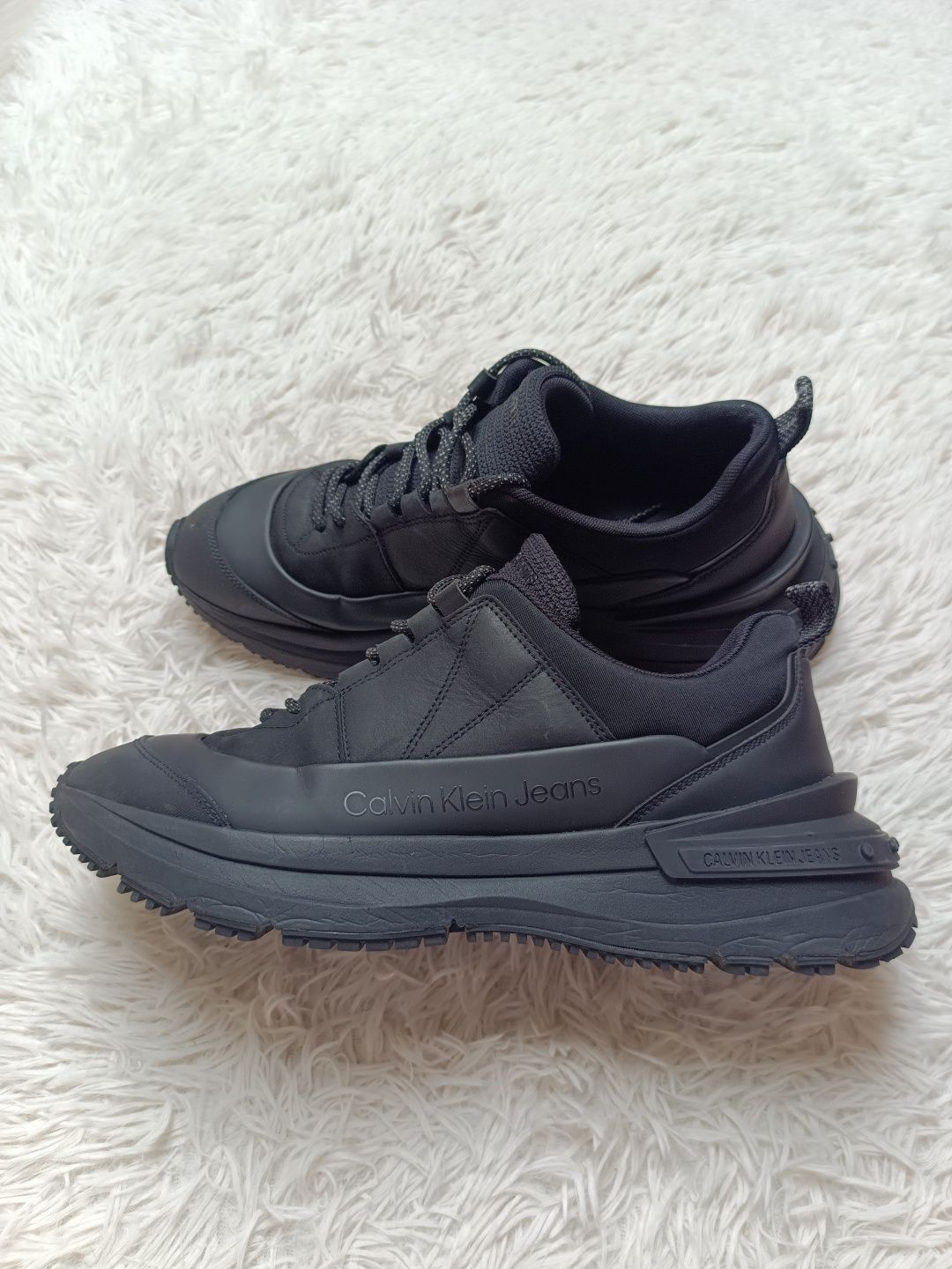 Buty skórzane męskie Calvin Klein jeans rozmiar 44
