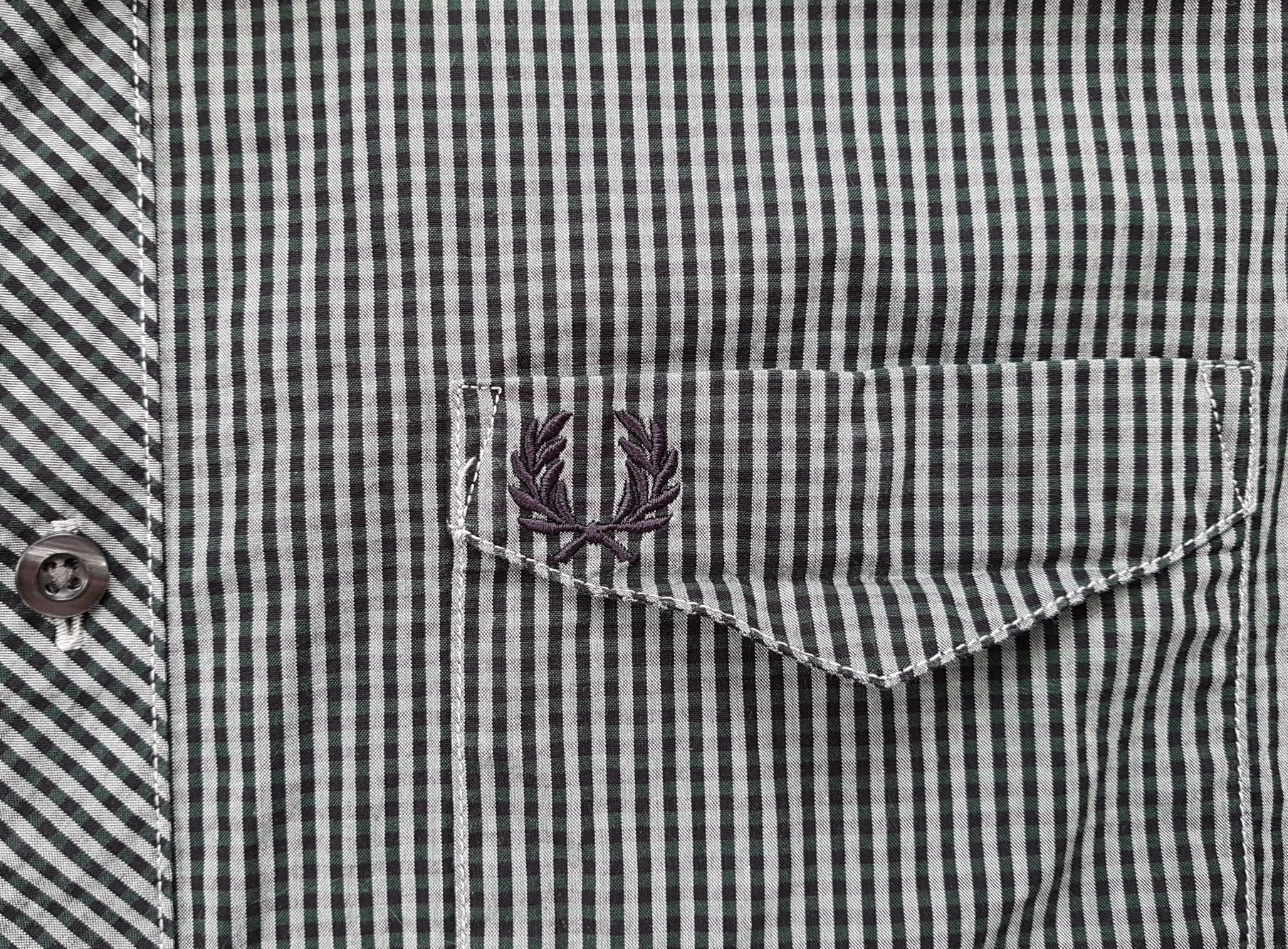 FRED PERRY сорочка оригінал M в клітинку