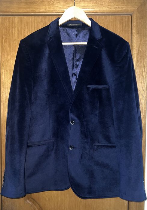 Велюровий чоловічий піджак