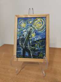 Obraz akrylowy ręcznie malowany Wiedźmin