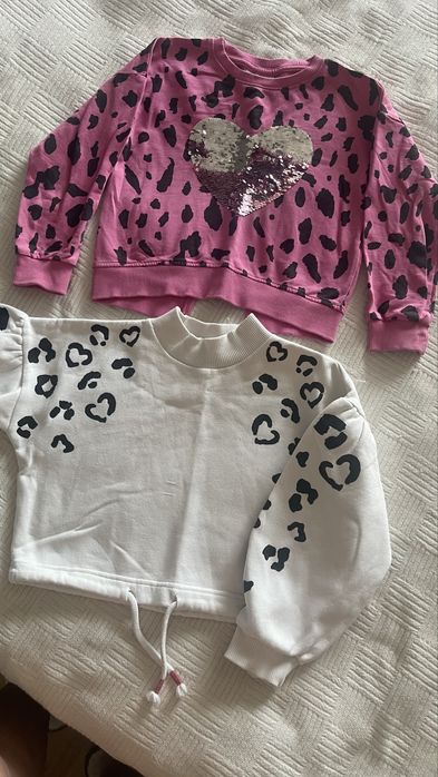 Кофти, светрик,рожева, біла, сердце золоте