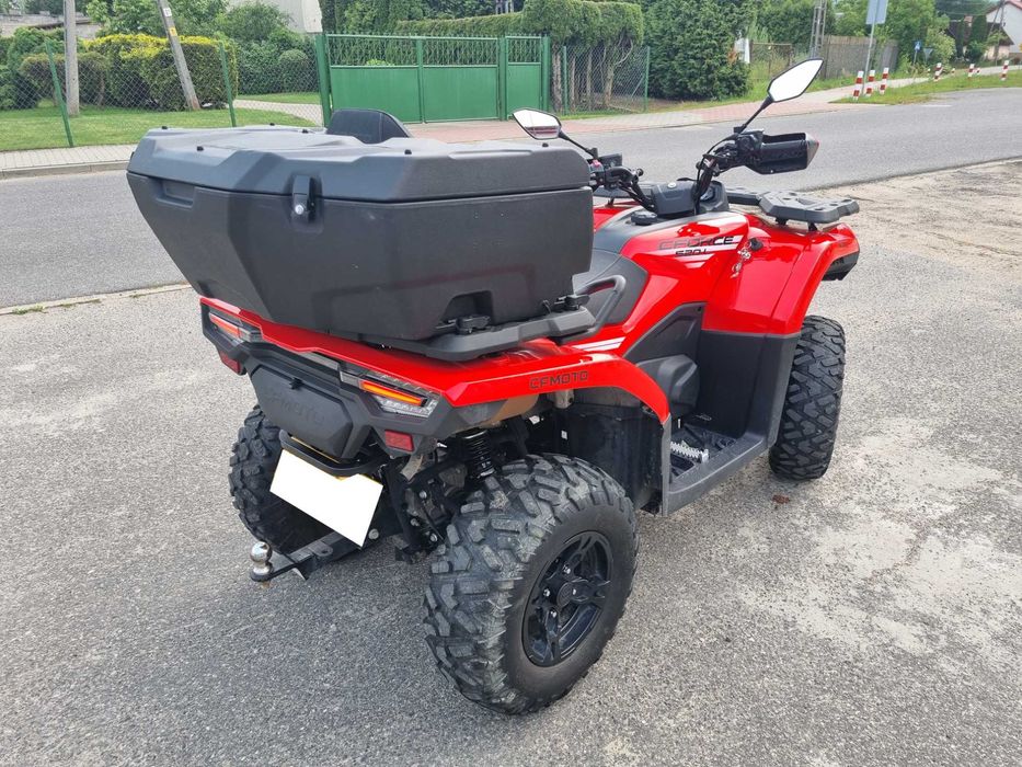 Quad CF MOTO CFORCE 520 L EPS 2023 40 KM T3B wspomaganie wyposażenie