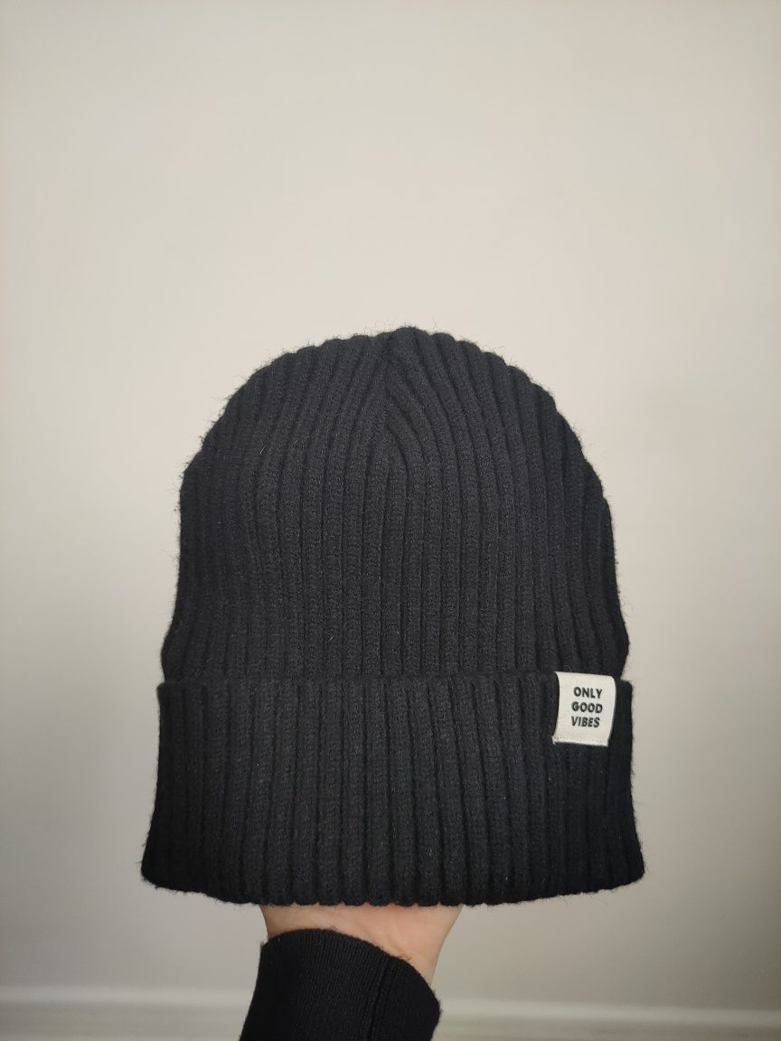 Komplet zimowy dziecięcy, młodzieżowy, unisex beanie czapka,rękawiczki