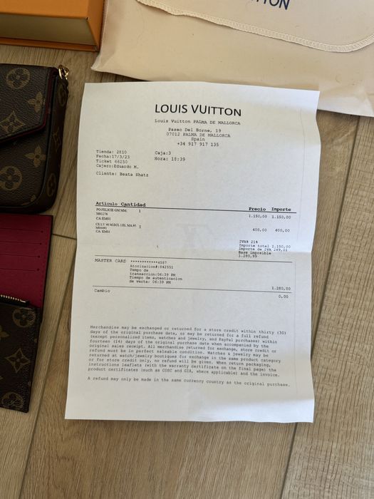 Torebka Louis Vuitton Felicie Pochette