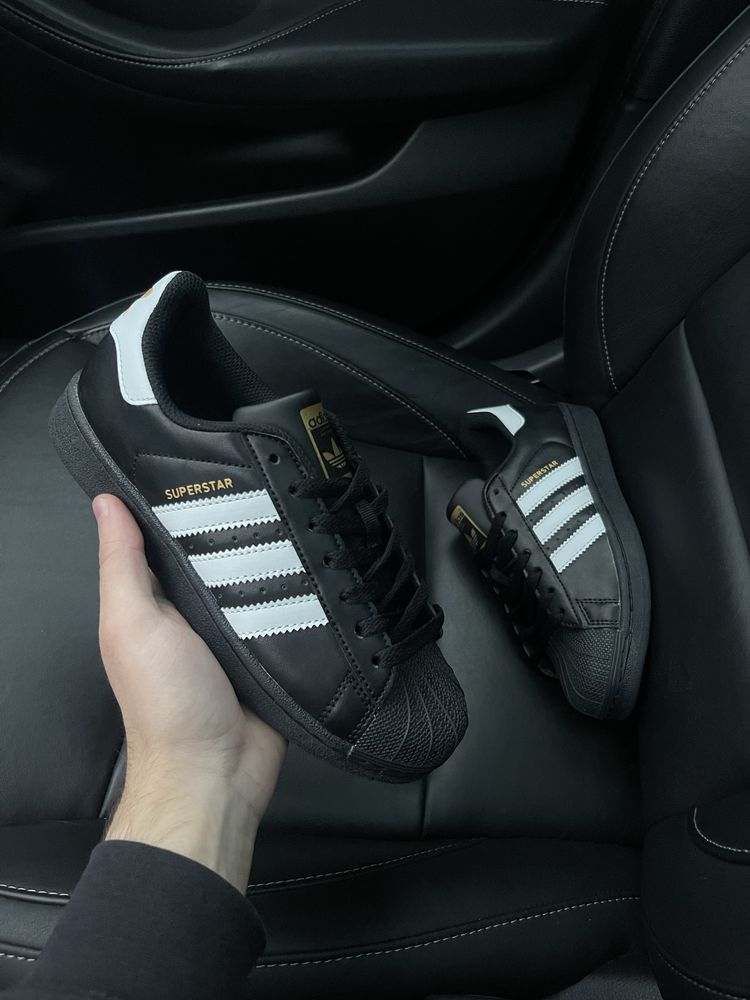 Adidas Superstar Black Розміри 36-45