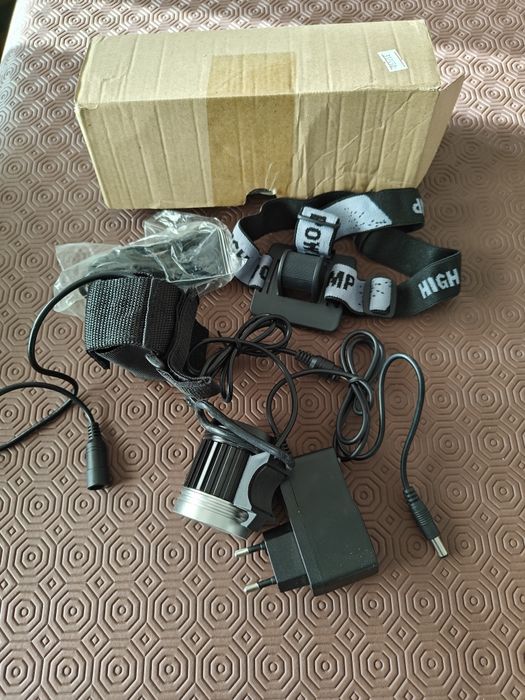 Luzes com bateria 3000 lumens bicicleta