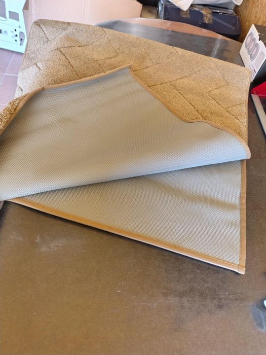 Wycieraczka pod drzwi, antypoślizgowa 80x175 cm beżowa