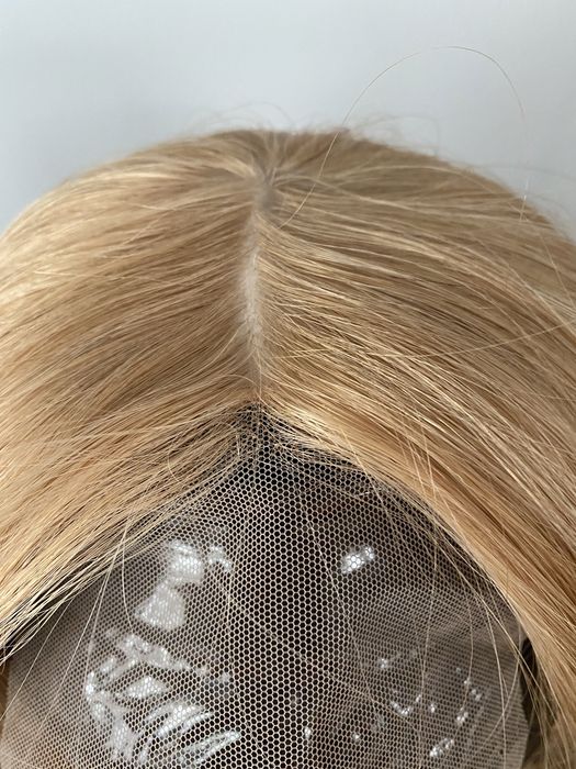 Toper tupet treska dopinka mikroskóra włos naturalnu malezyjski 40 cm