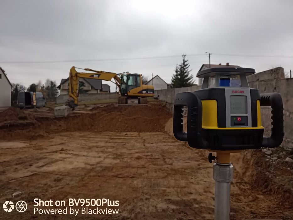 wyburzenia, niwelacje terenów, podbudowy