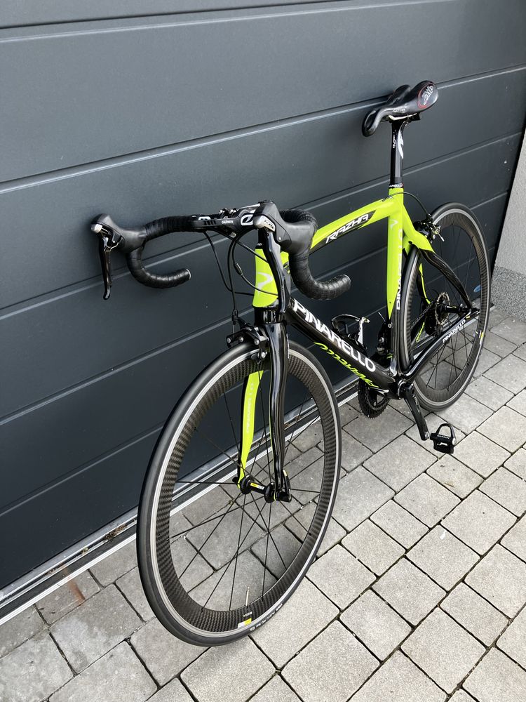 Pinarello Razha 105 – Karbonowy szosowy, Mavic Cosmic SLS, Garmin SPD