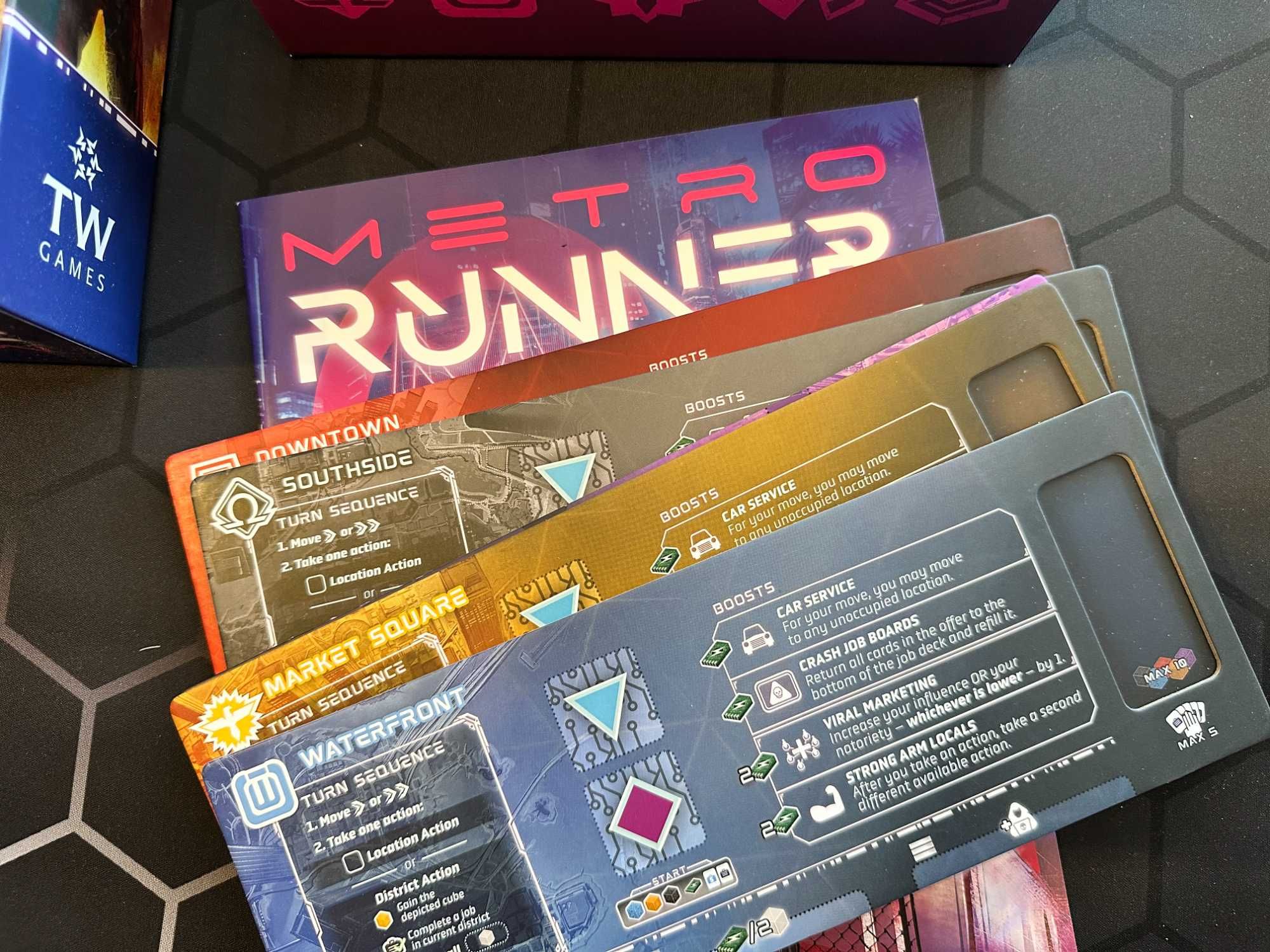 Metrorunner [EN] + planszetka