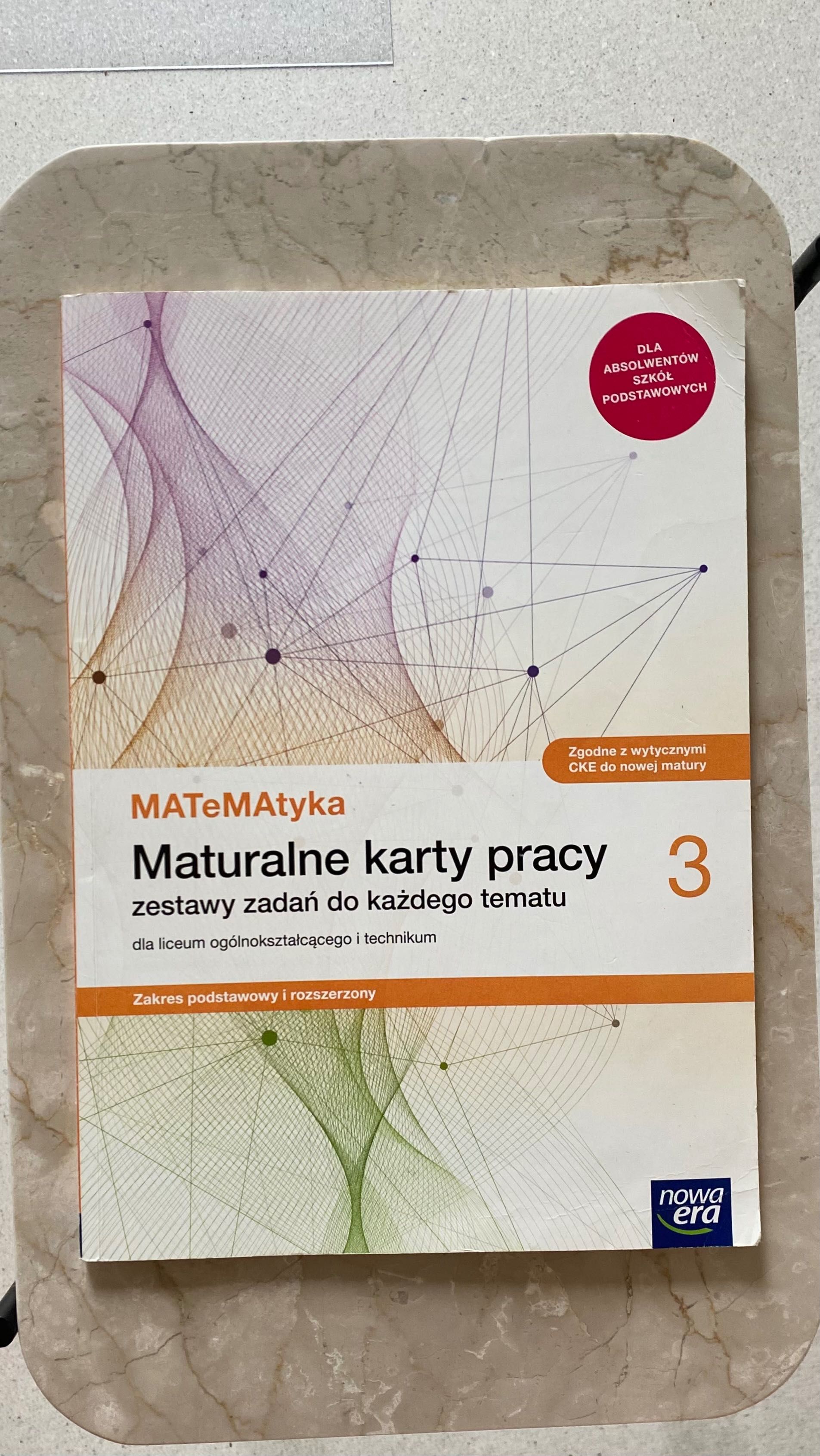 MATeMAtyka - maturalne karty pracy 3 - poziom podstawowy i rozszerzony