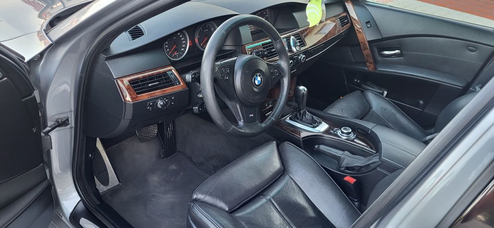 BMW E61 M-PAKIET, Head UP, Keyless Go, El. Klapa