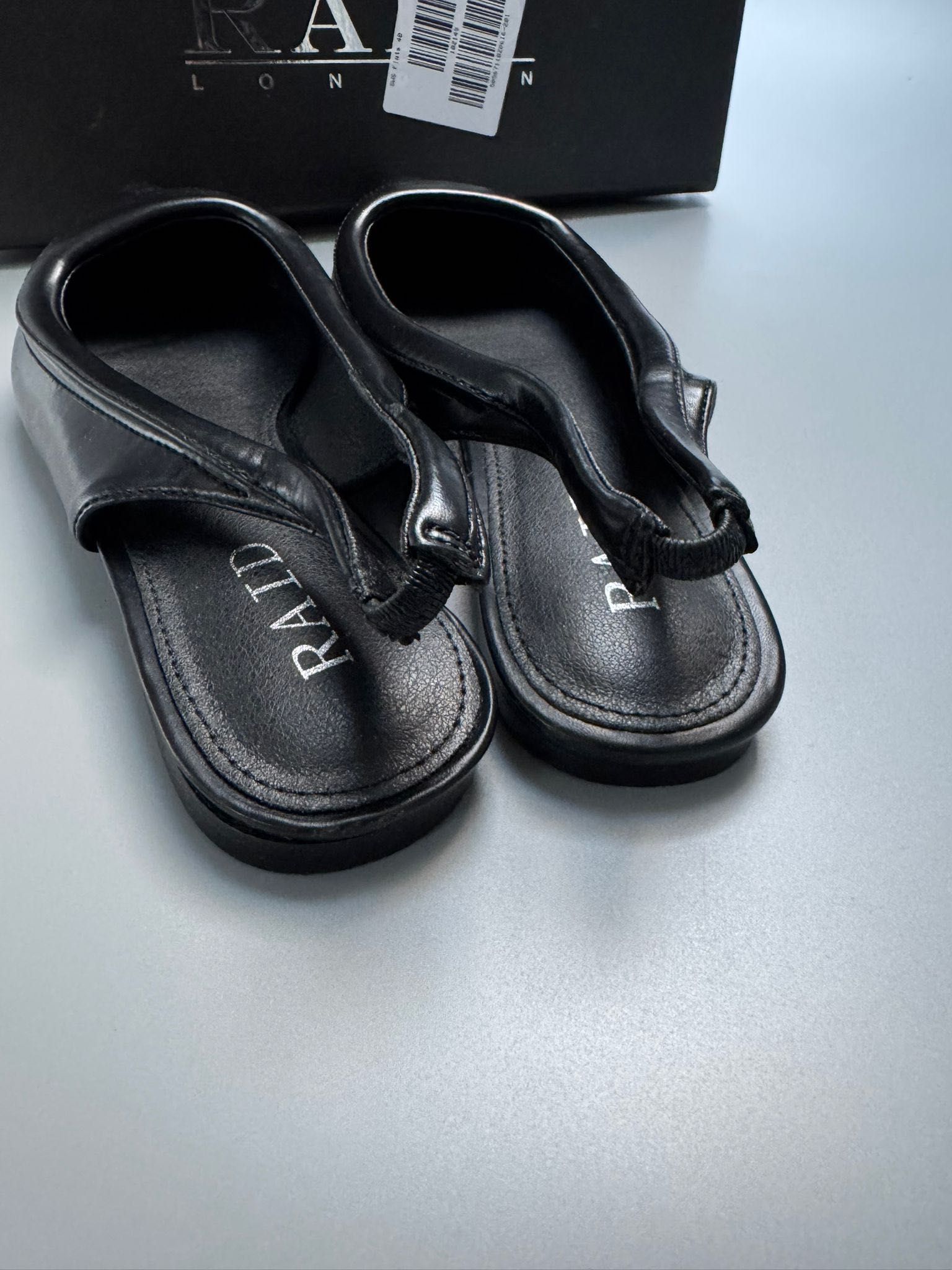 Nowe eleganckie baleriny damskie RAID czarne 40