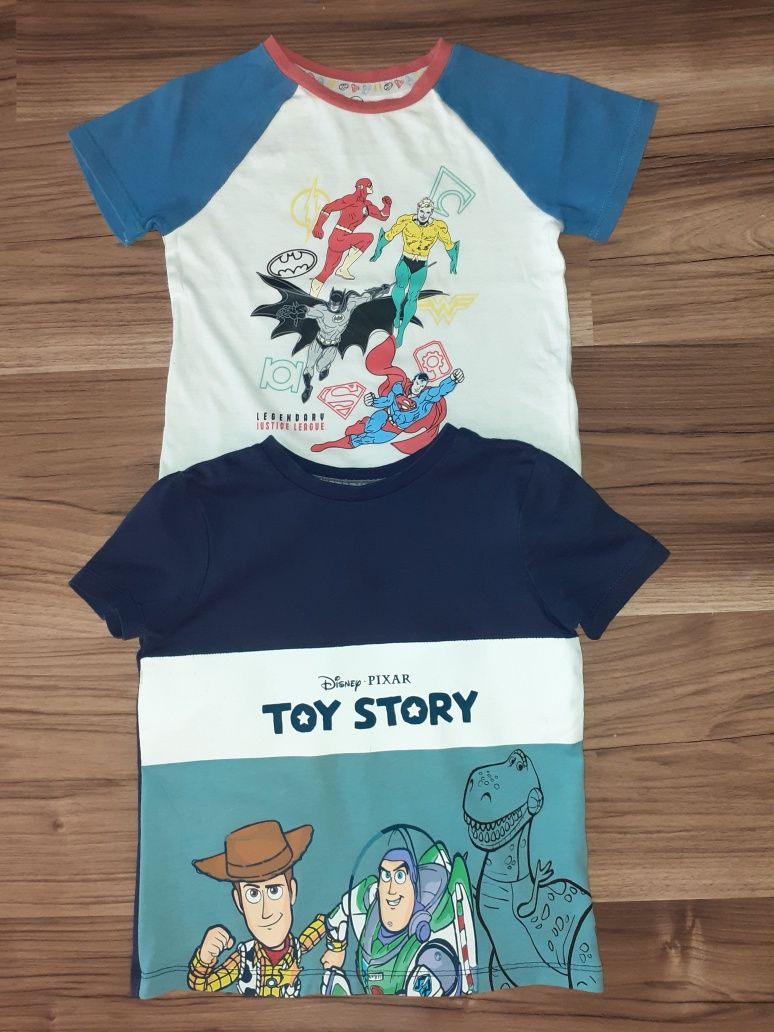 Koszulka na krótki rękaw 86/92 Toy Story, Batman, Superman, Spiderman