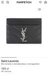 Sprzedam etui na karty Saint Laurent Paris