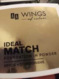 AA Ideal Match 02 vanilla podkład w pudrze w kamieniu