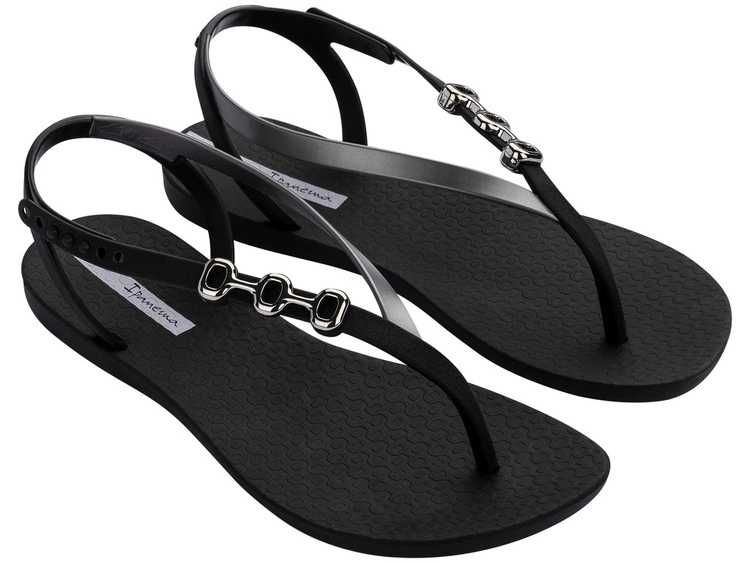 Ipanema Sandal Rio sandały japonki modne wygodne czarne r. 37-42