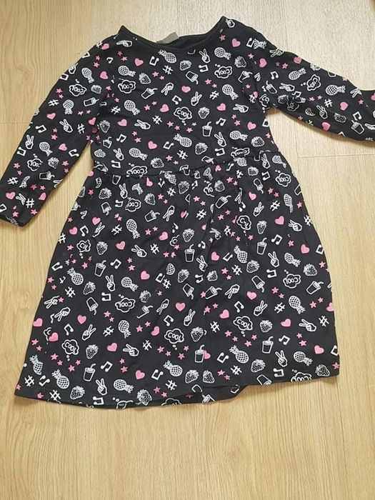 Paka zestaw ubranek dla dziewczynki 116 122 kilka 134