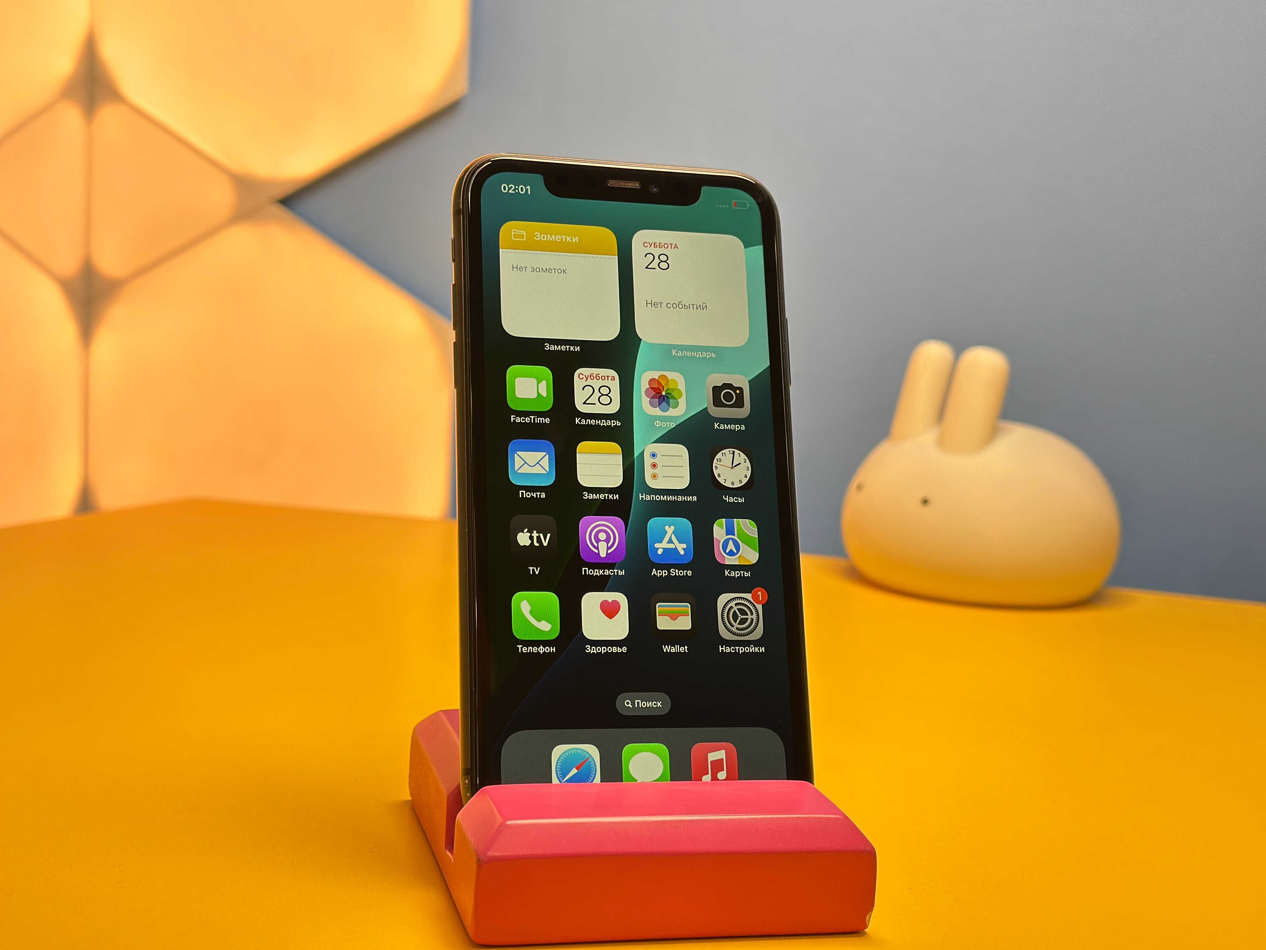 Смартфон Apple iPhone 11 128GB Black (118911) Б/У З ГАРАНТІЄЮ