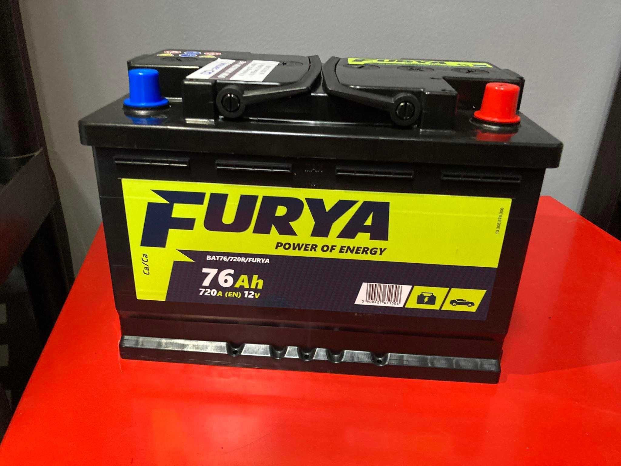 Lublin - Nowy akumulator FURYA 76Ah 720A 12V PROMOCJA