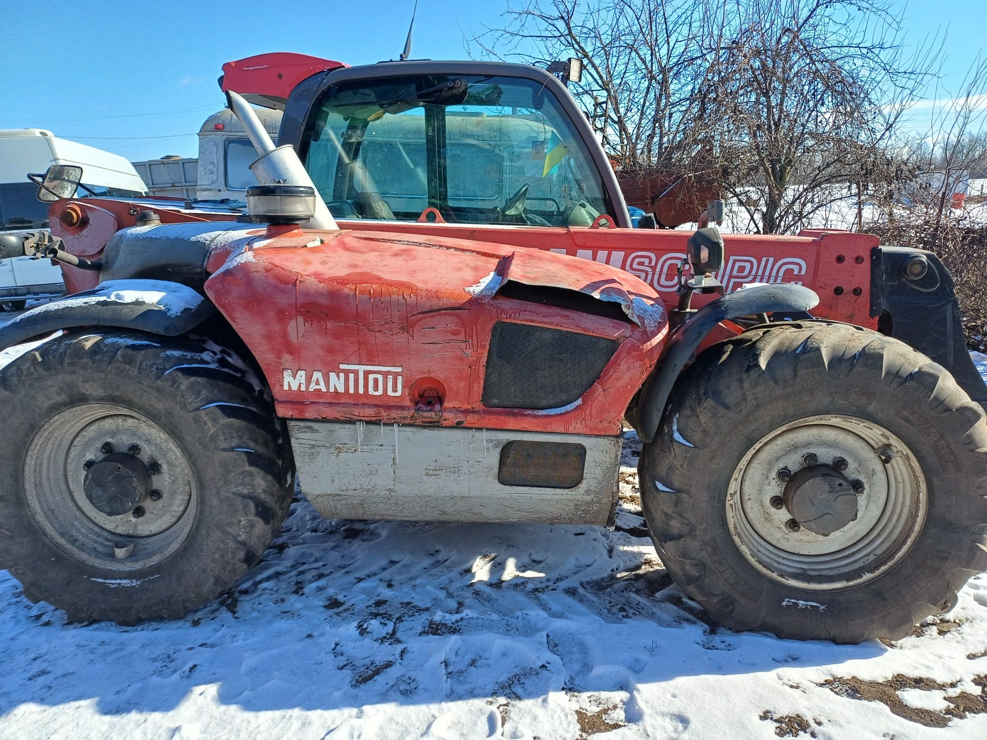 Manitou MLT 731 телескопічний навантажувач 2011року