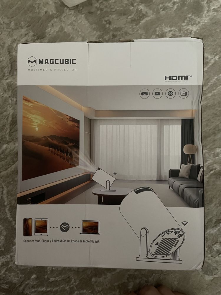 Проектор Magcubic HY300 PRO 4k WiFi 6 Android 11, Оригінал!