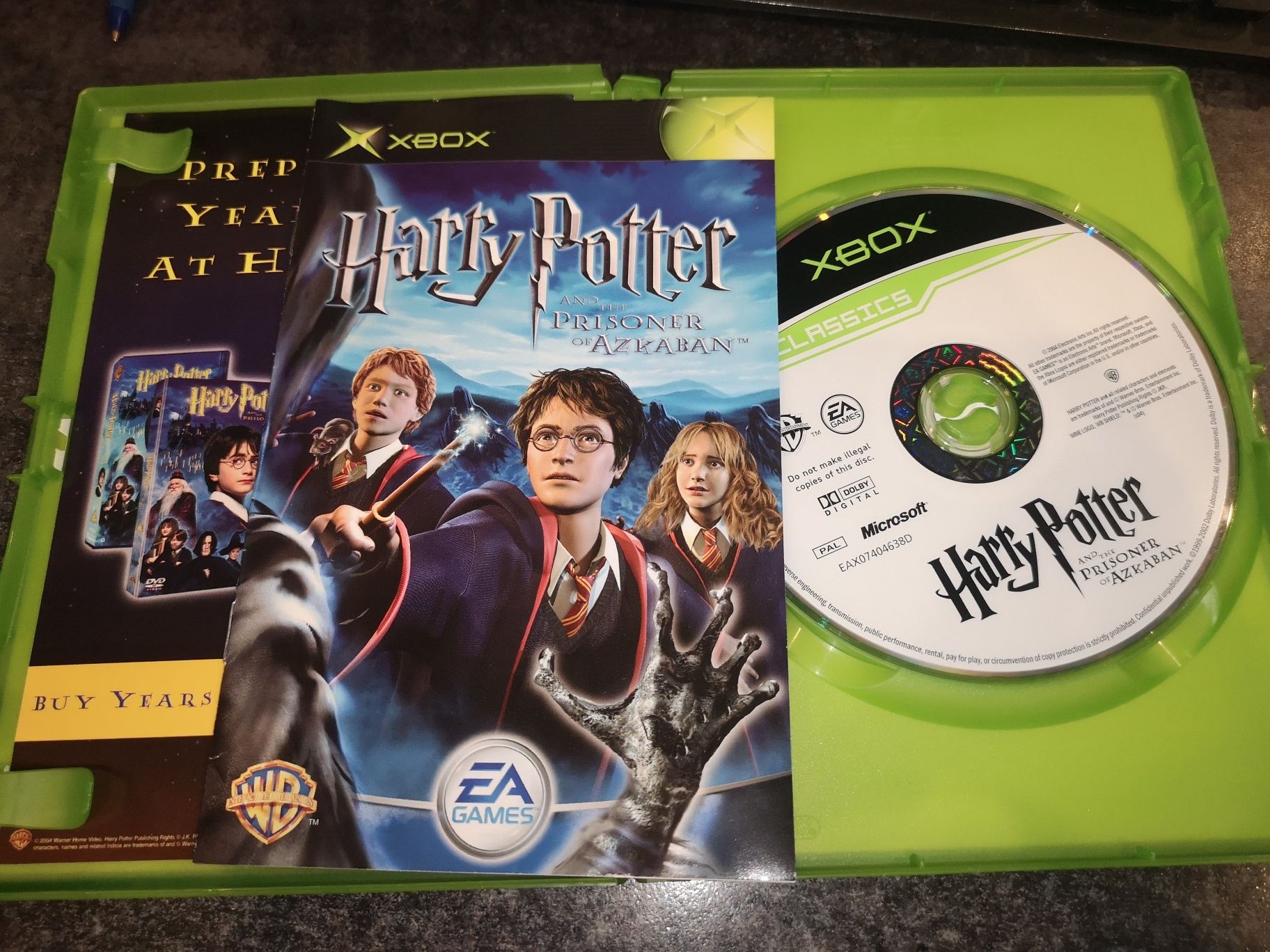 Harry Potter Prizoner of Azkaban XBOX CLASSIC gra ANG sklep Ursus