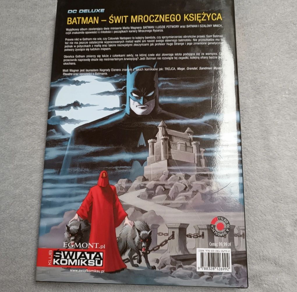 Komiks Dc Comics Batman: Świt mrocznego Księżyca