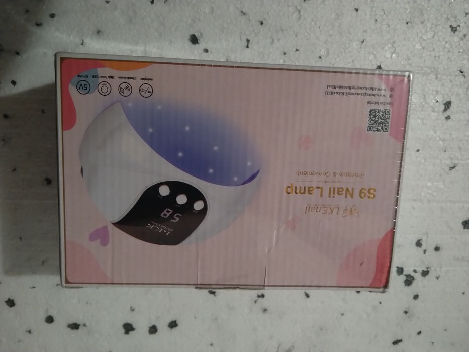 lampa do paznokci LKE 54W UV LED , 18 diod, 3 tryby, auto sensor