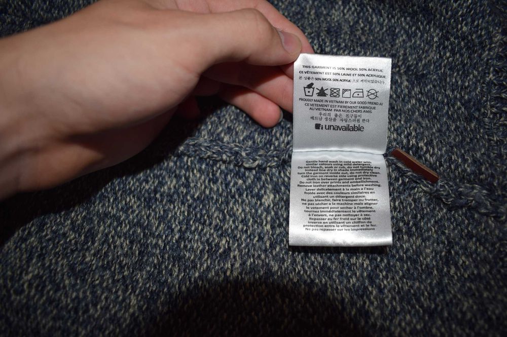 Marshall Artist Kardigan z kapturem L