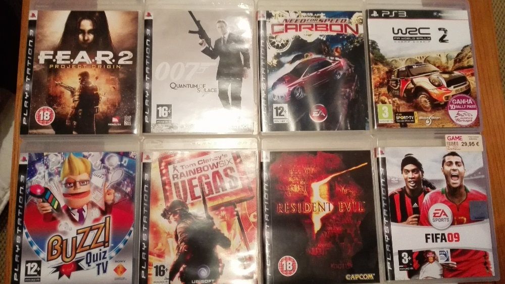 Jogos PS3 Melhor oferta - Ofereço portes de envio