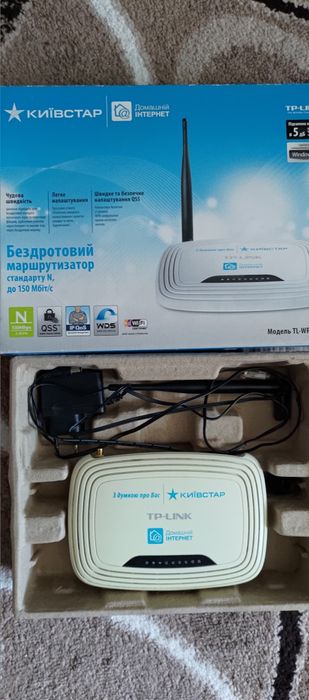 Продам розлочений роутер WiFi TP-Link TL-WR741ND