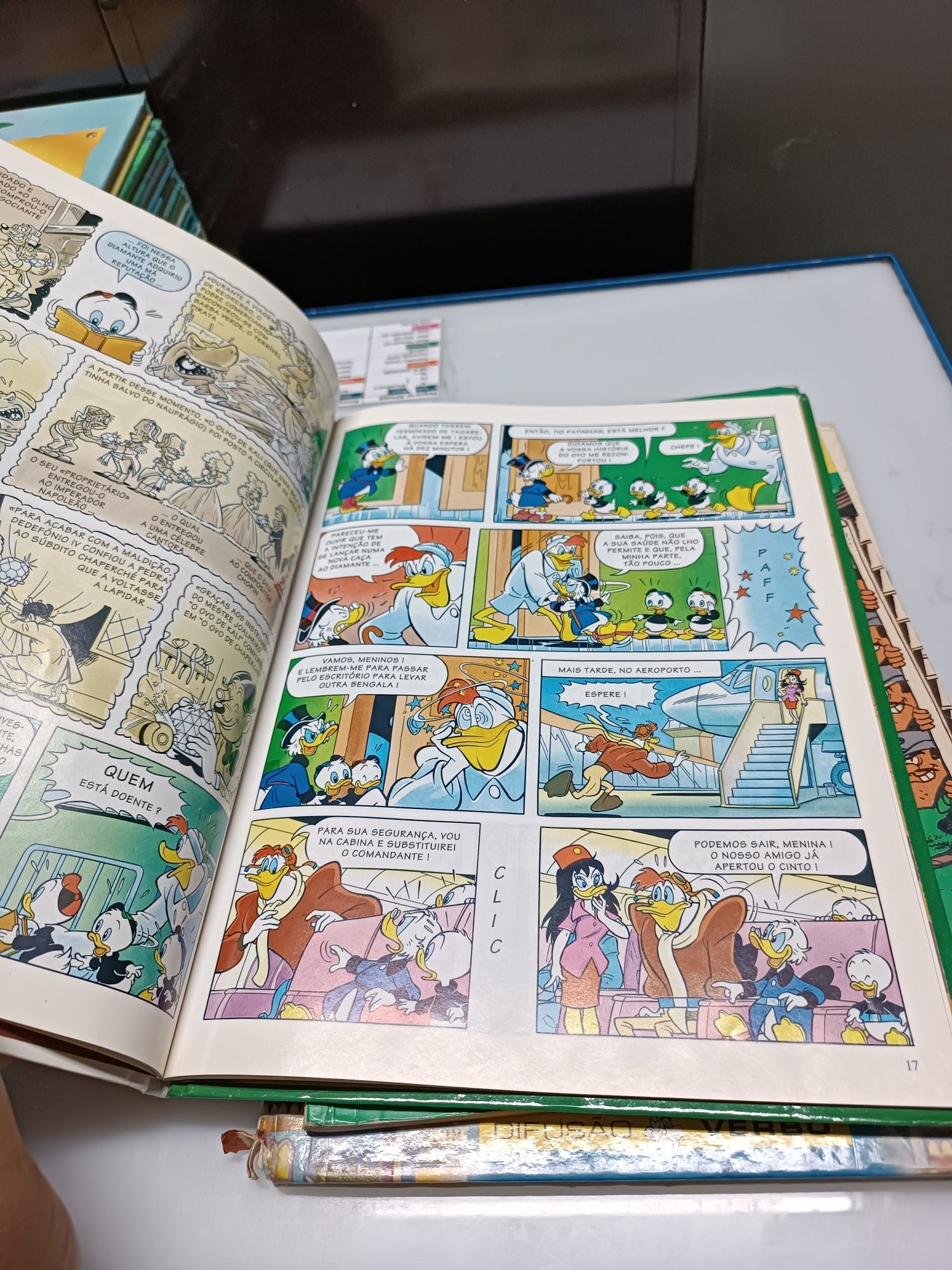 Livros Lucky Luke,  Disney  e Asterix