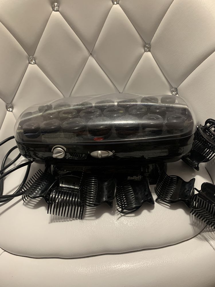 Termokoki Babyliss w super stanie, jedynie raz uzyte