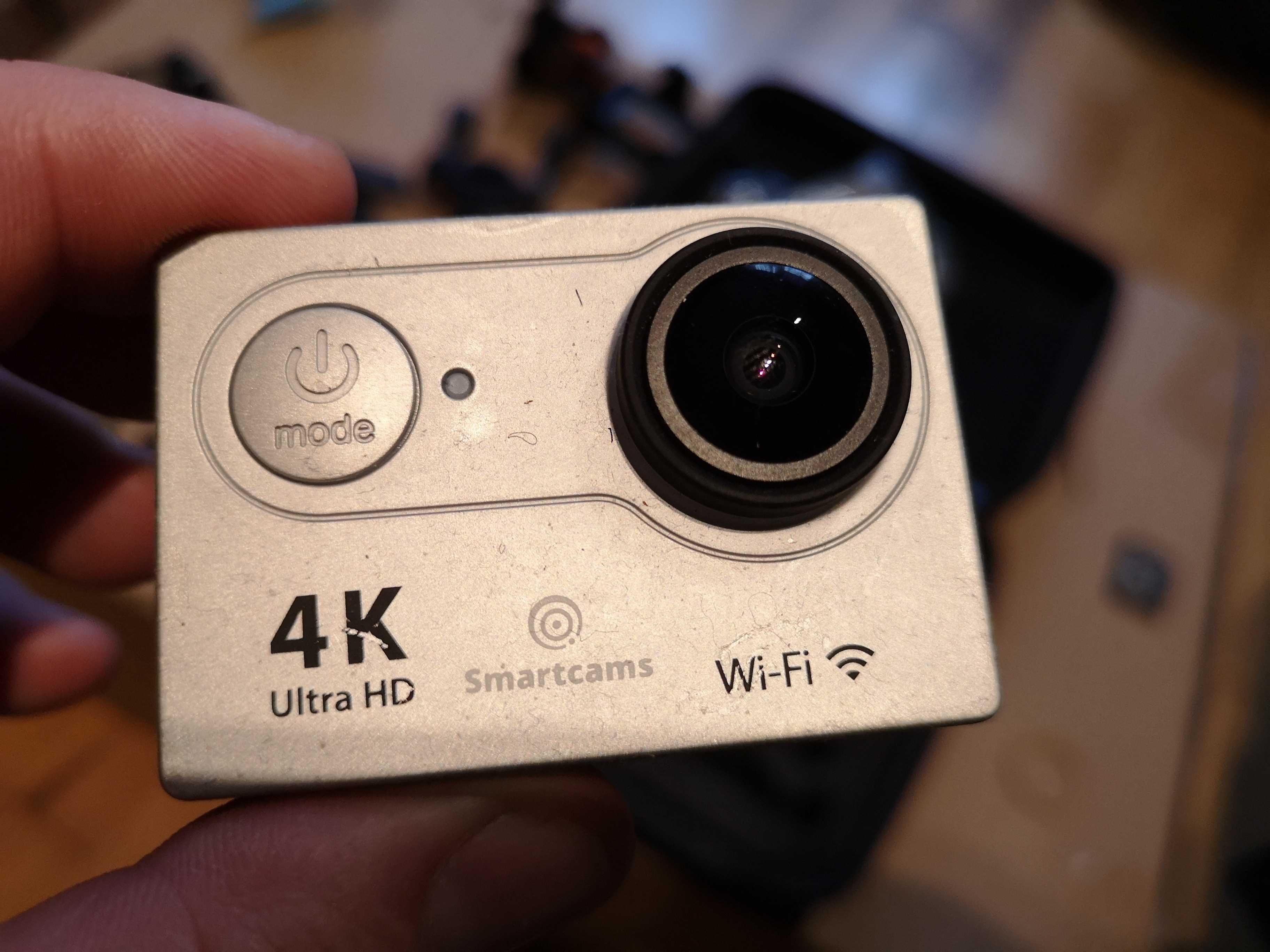 Kamera do nurkowania smartcams 4K ultra HD WiFi cały zestaw.