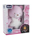 Іграшка нічник проектор Ведмежа рожевий chicco 09156.10